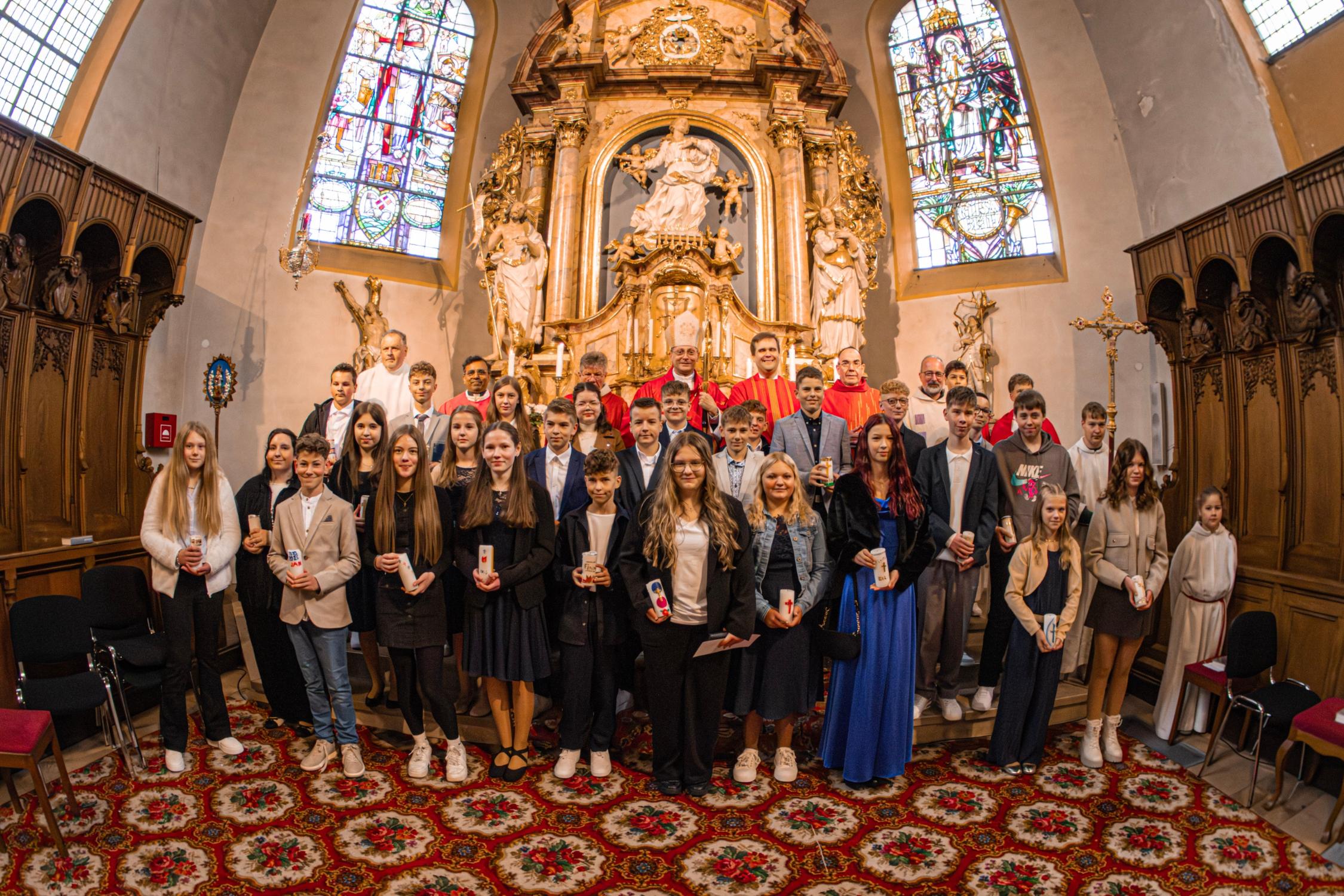 Firmlinge 2025 aus dem Bereich Oberer Frankenwald