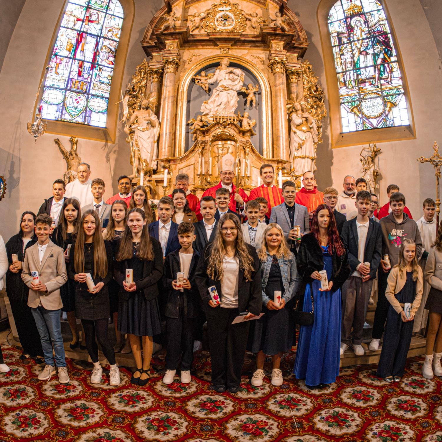 Firmlinge 2025 aus dem Bereich Oberer Frankenwald