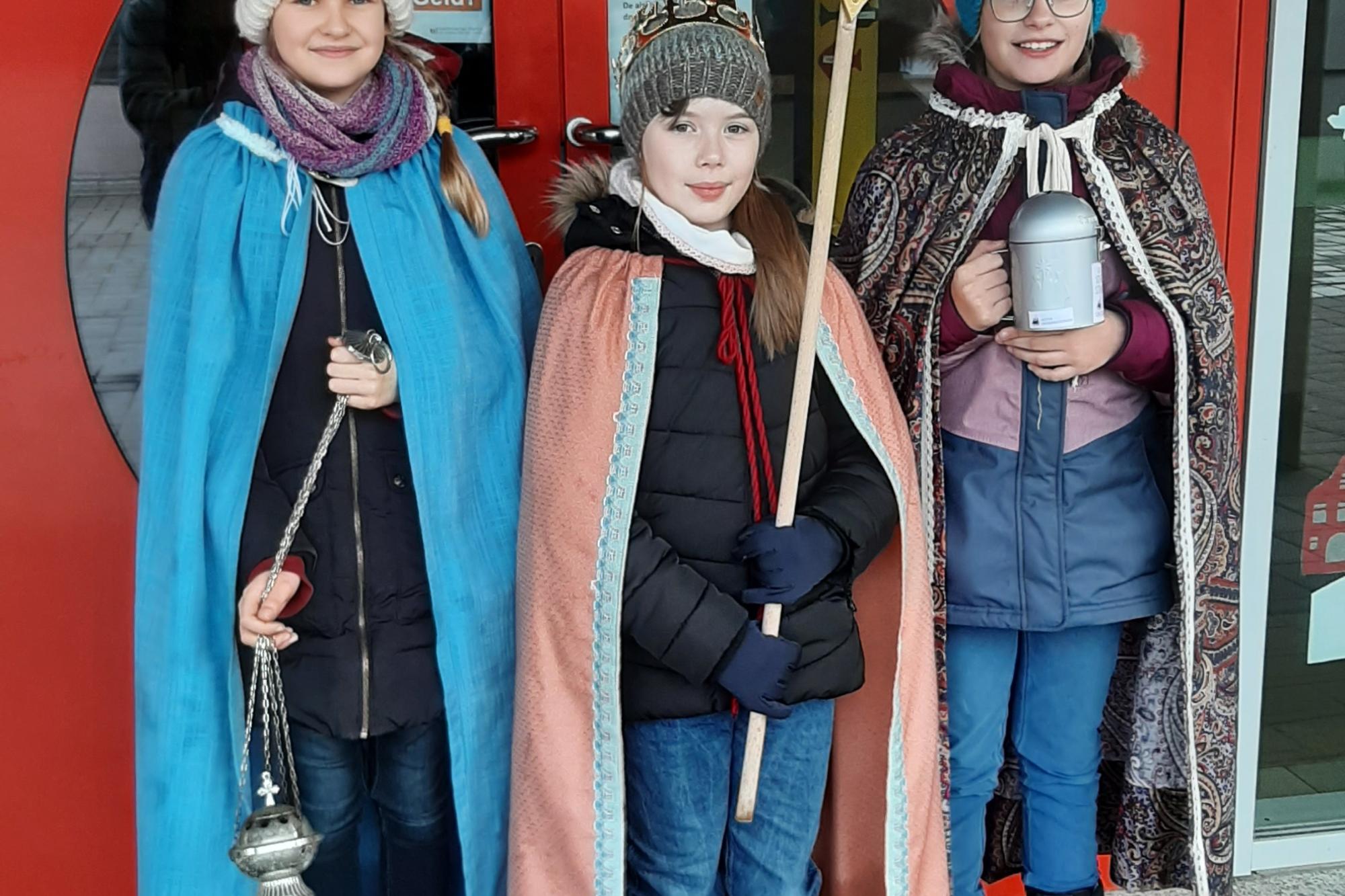 Sternsinger an der Schule
