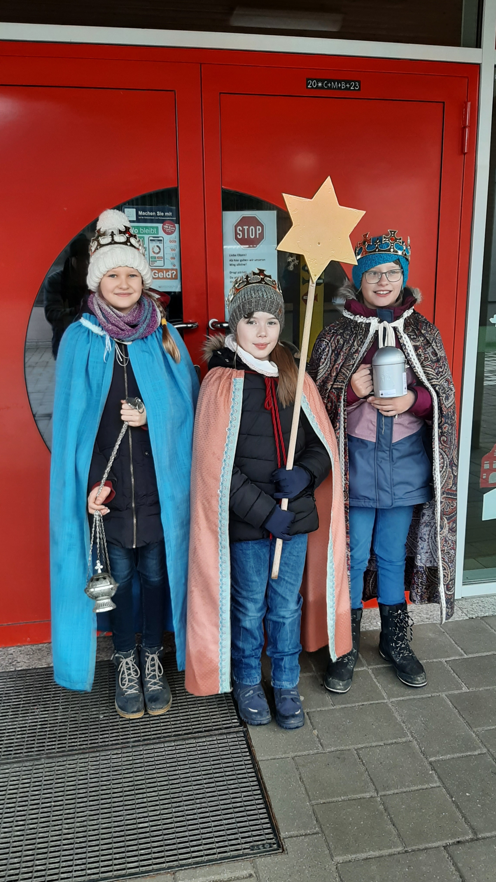 Sternsinger an der Schule