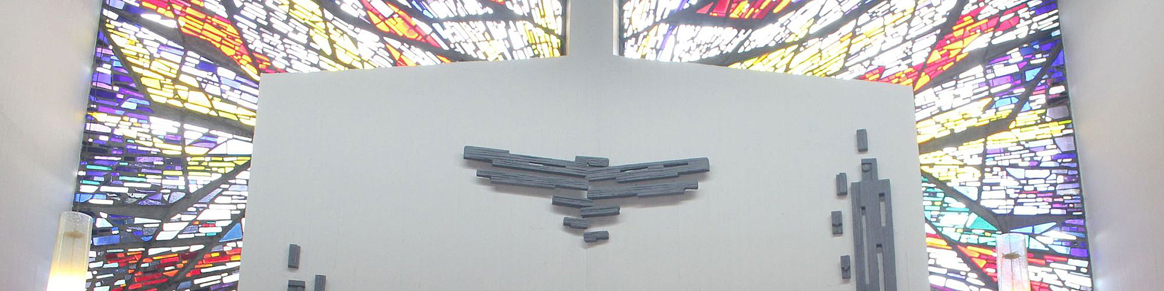 Blick in den Altarraum der Kirche in Ludwigsstadt