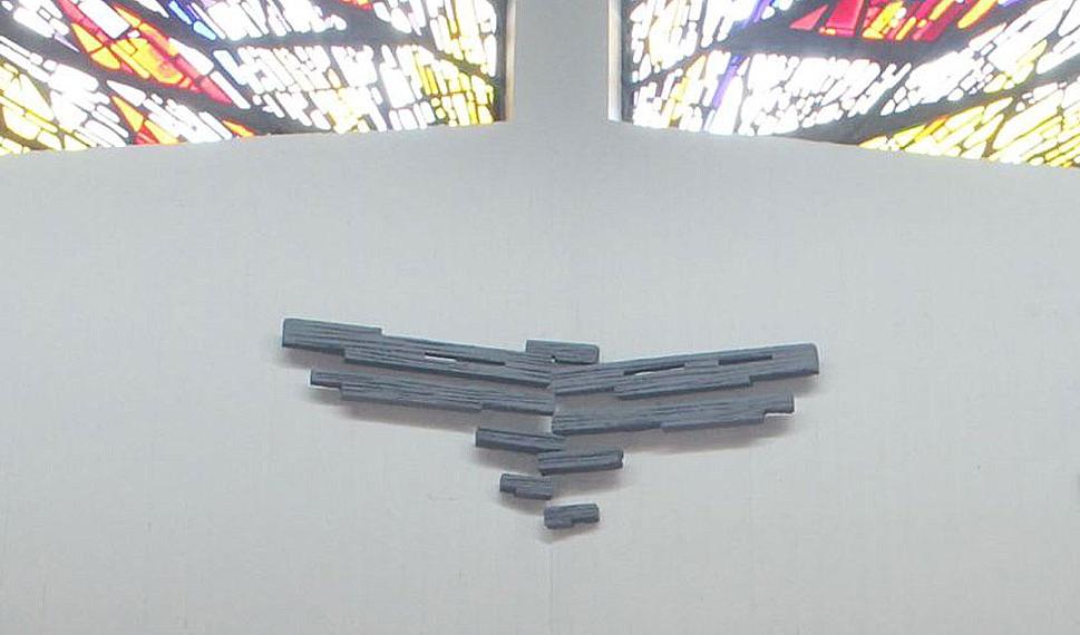 Blick in den Altarraum der Kirche in Ludwigsstadt