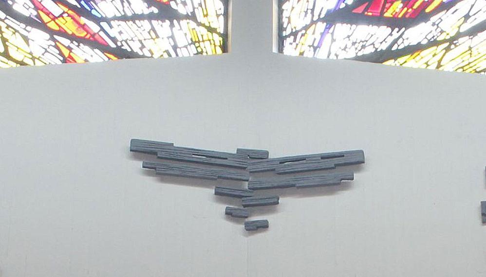 Blick in den Altarraum der Kirche in Ludwigsstadt